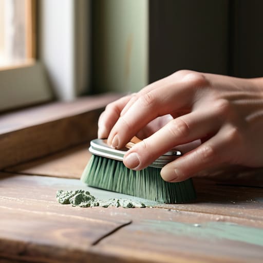 Give an Old Side Table a Fresh Coat.