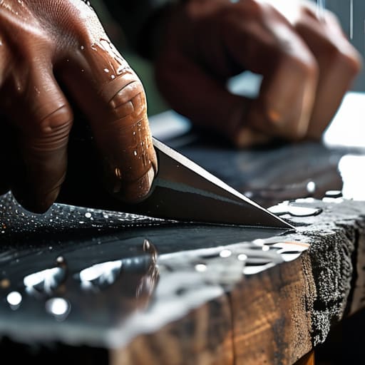 Mastering Whetstone Sharpening Techniques With Ease.