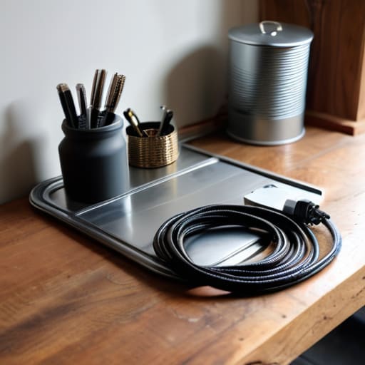 Simple Diy Cable Organizer Ideas for a Peaceful Workspace