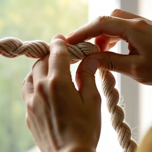Mastering Macrame Knotting Techniques With Ease.