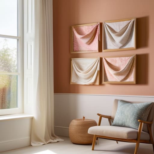 The Magic of Fabric Scrap Wall Art.
