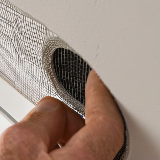 Using Wall Repair Mesh Tape for a Steady Start