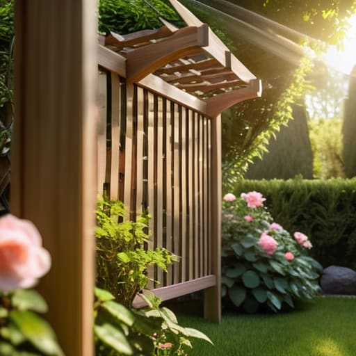 DIY trellis garden project: Bringing It All Together.