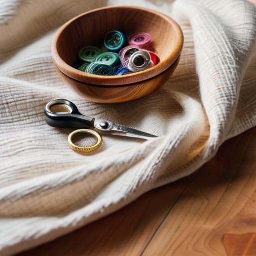 Small Stitches, Big Impact: Mending clothes.
