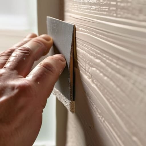 Smooth repaired wall finish. You've Got This!
