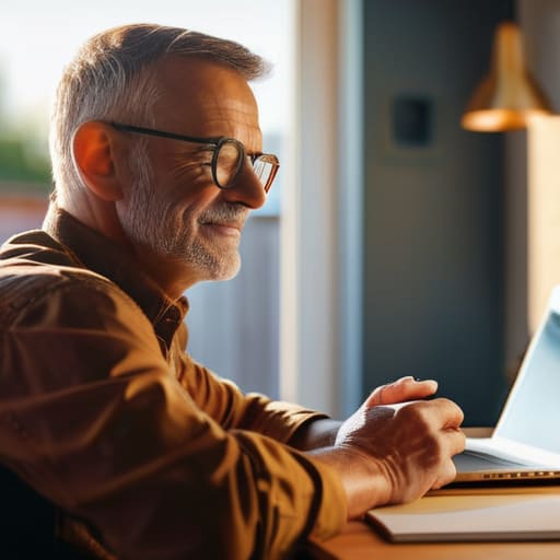 Successful career change at 50 professional.