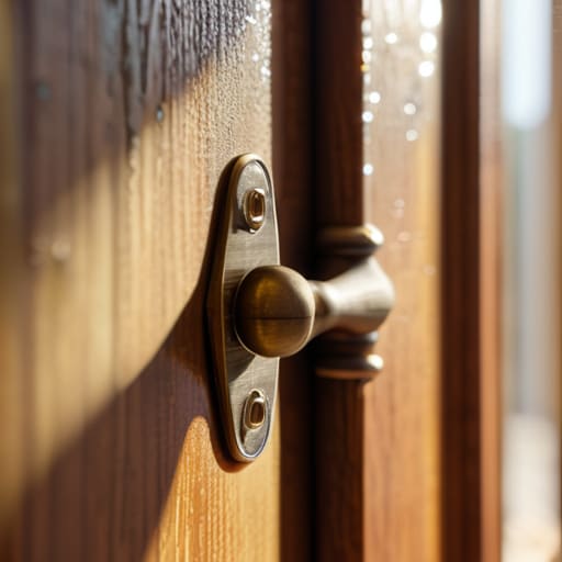 How to fix a squeaky door quickly.