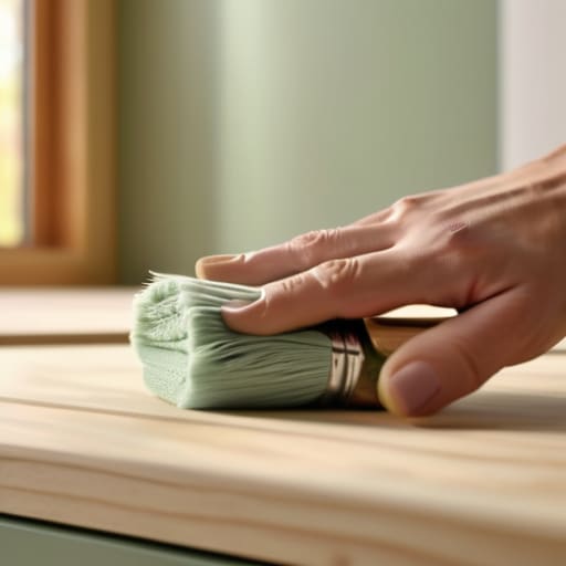 How to paint kitchen cabinets tutorial.