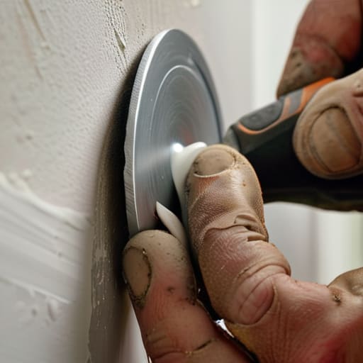 How to patch a hole in the wall.