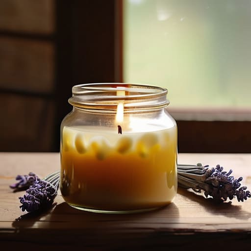 Bringing the Glow Home with homemade candles.