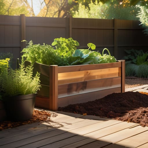 Guide on how to make a compost bin.