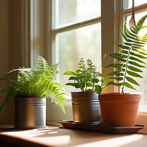 DIY planters for Bringing It All Home.